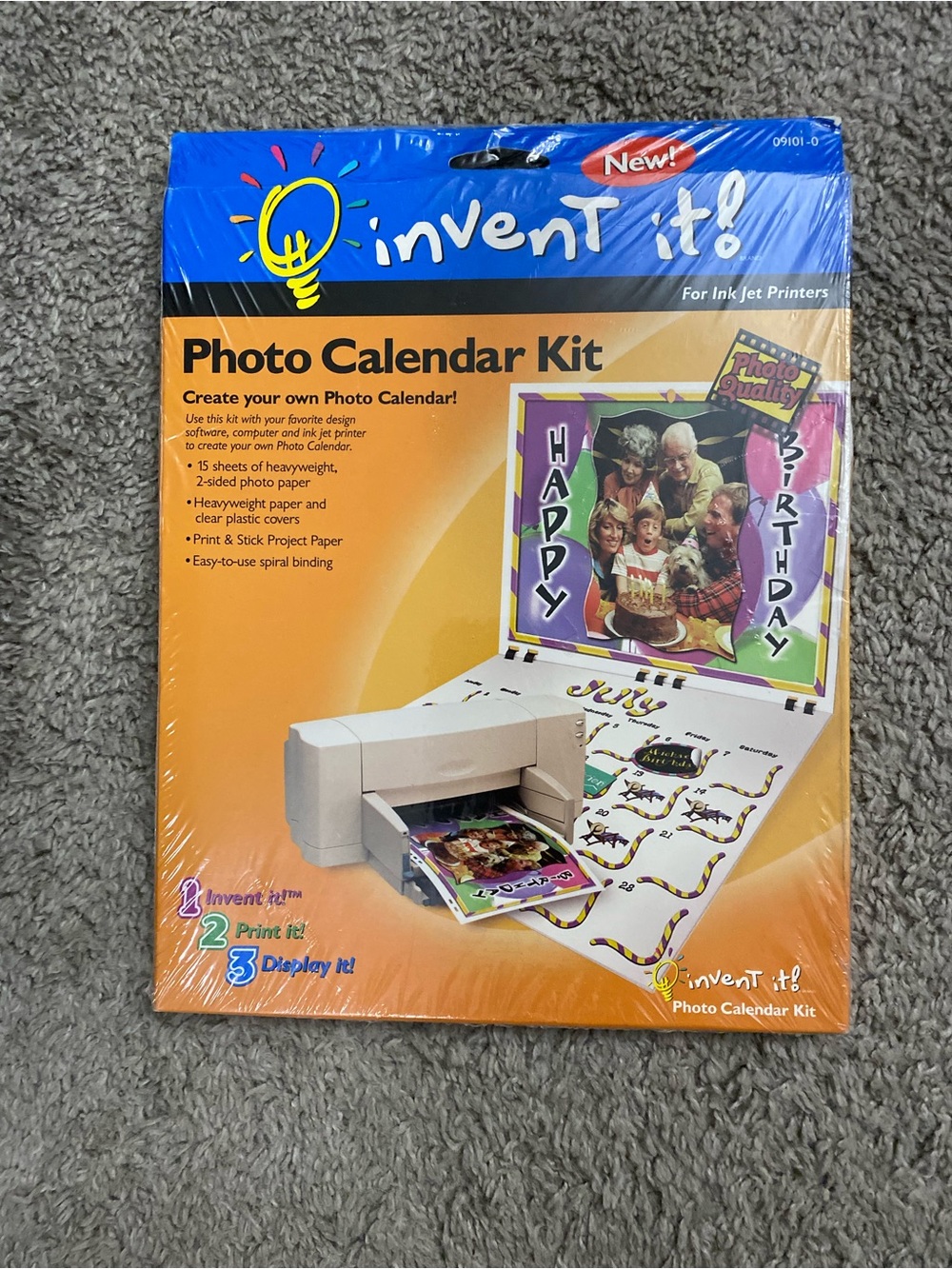 Photo Calendar Kit - Orange